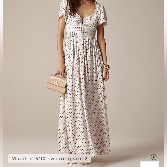 J. Crew Dresses & Skirts - J.Crew collection flutter sleeve Maxi Dress, size 6, new